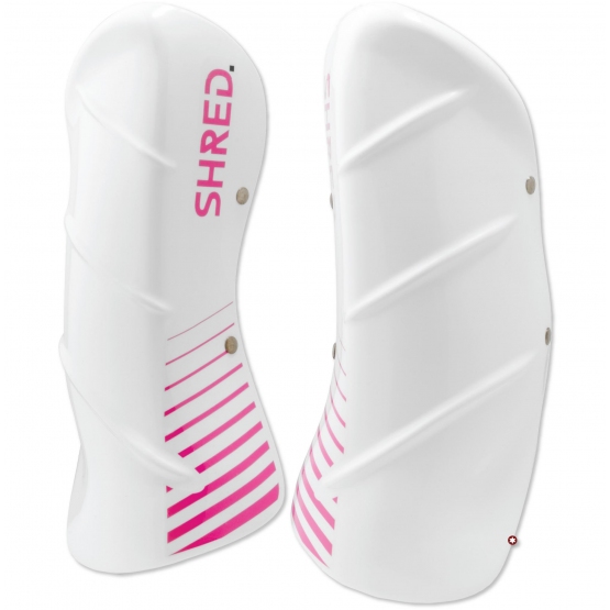 PROTECTIONS TIBIAS SHRED SHIN GUARDS WHITE/PINK S