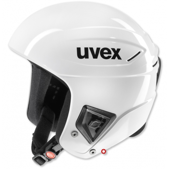 CASQUE UVEX RACE+ FIS ALL WHITE