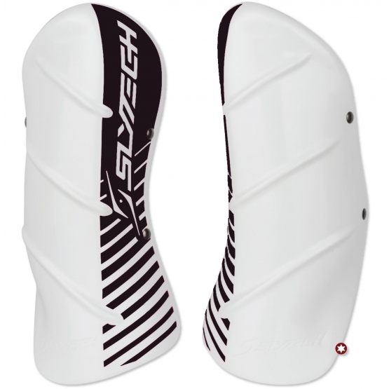 PROTECTIONS TIBIAS SLYTECH SHIELD S WHITE