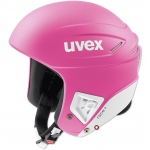 CASQUE UVEX RACE+ FIS PINK WHITE